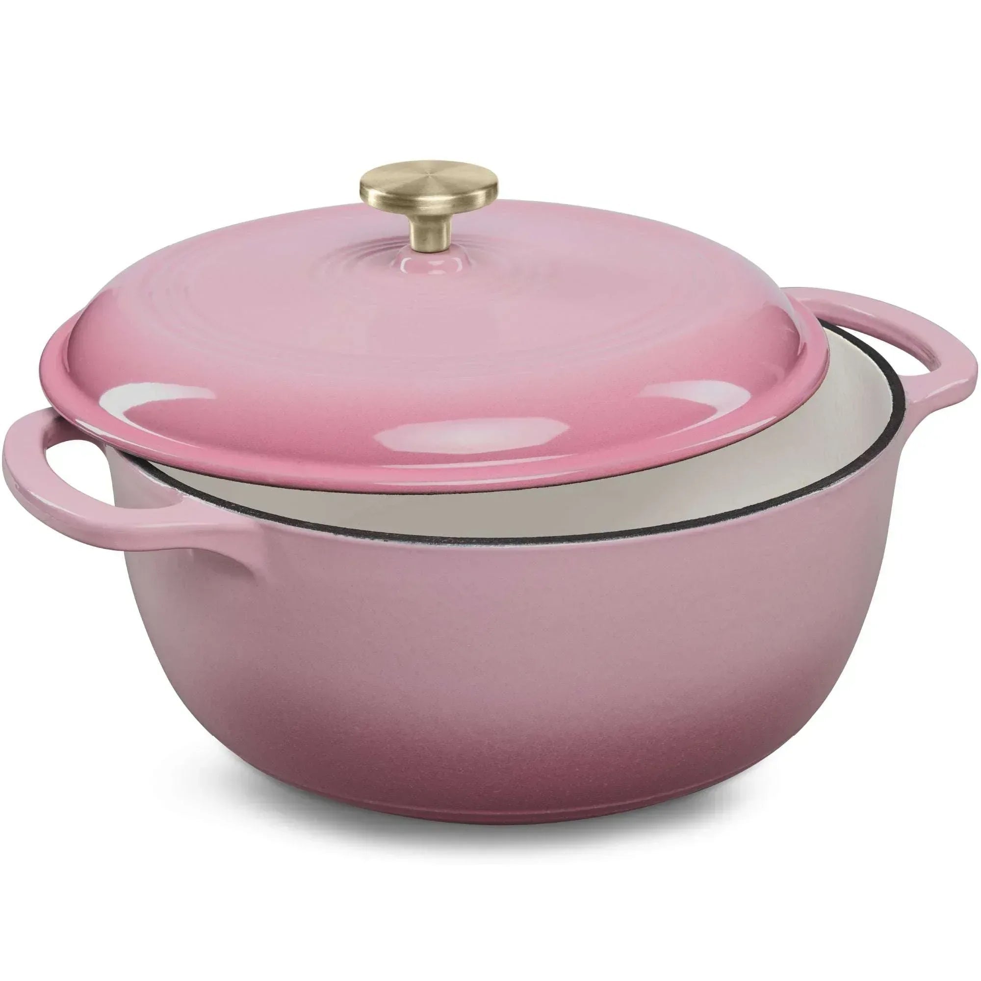Best Choice Products 6 Quart Enamel Cast-Iron Dutch Oven, Heavy-Duty Cookware w/ Dual Handles, Lid - Black Licorice