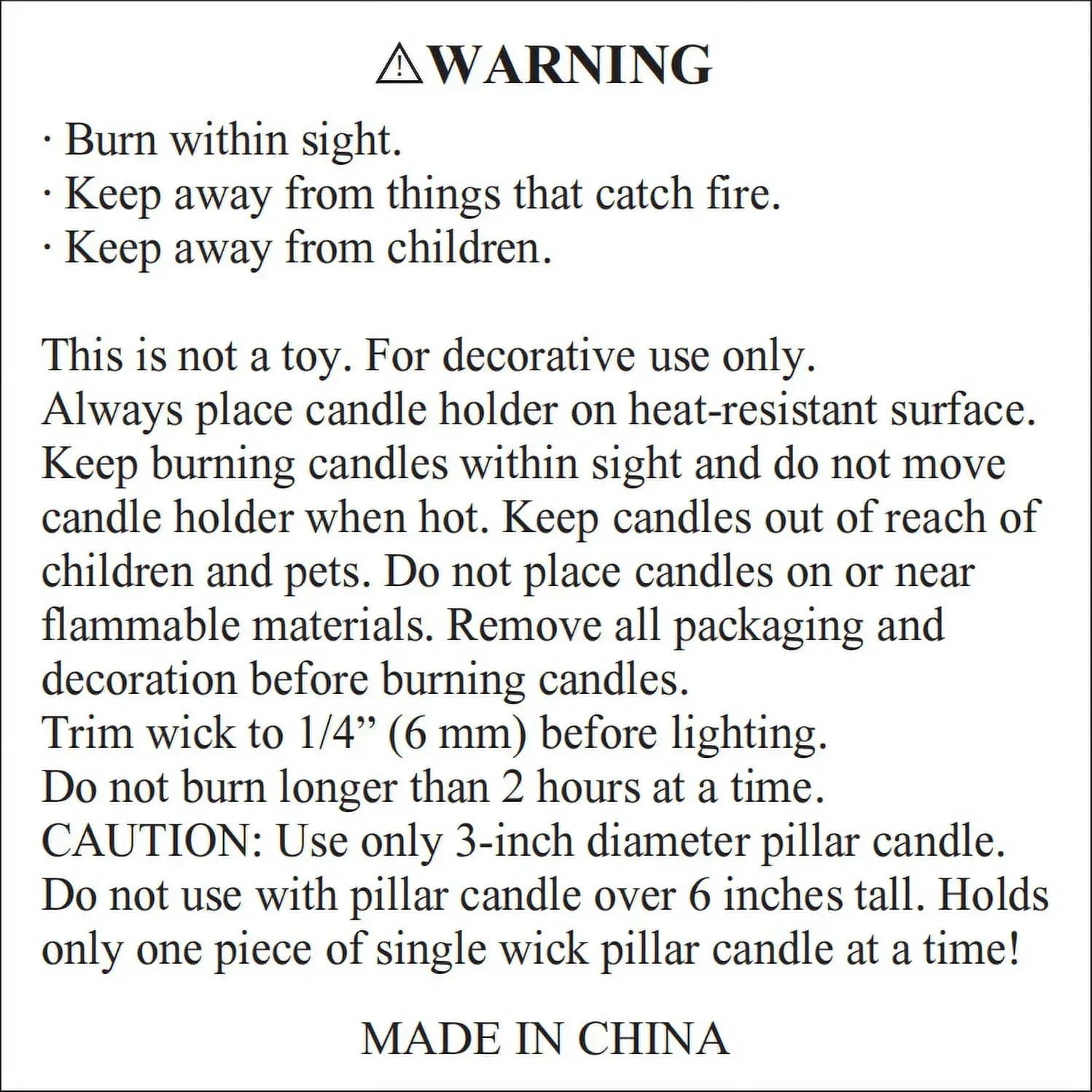 Better Homes & Gardens Black Metal Lantern Candle Holder