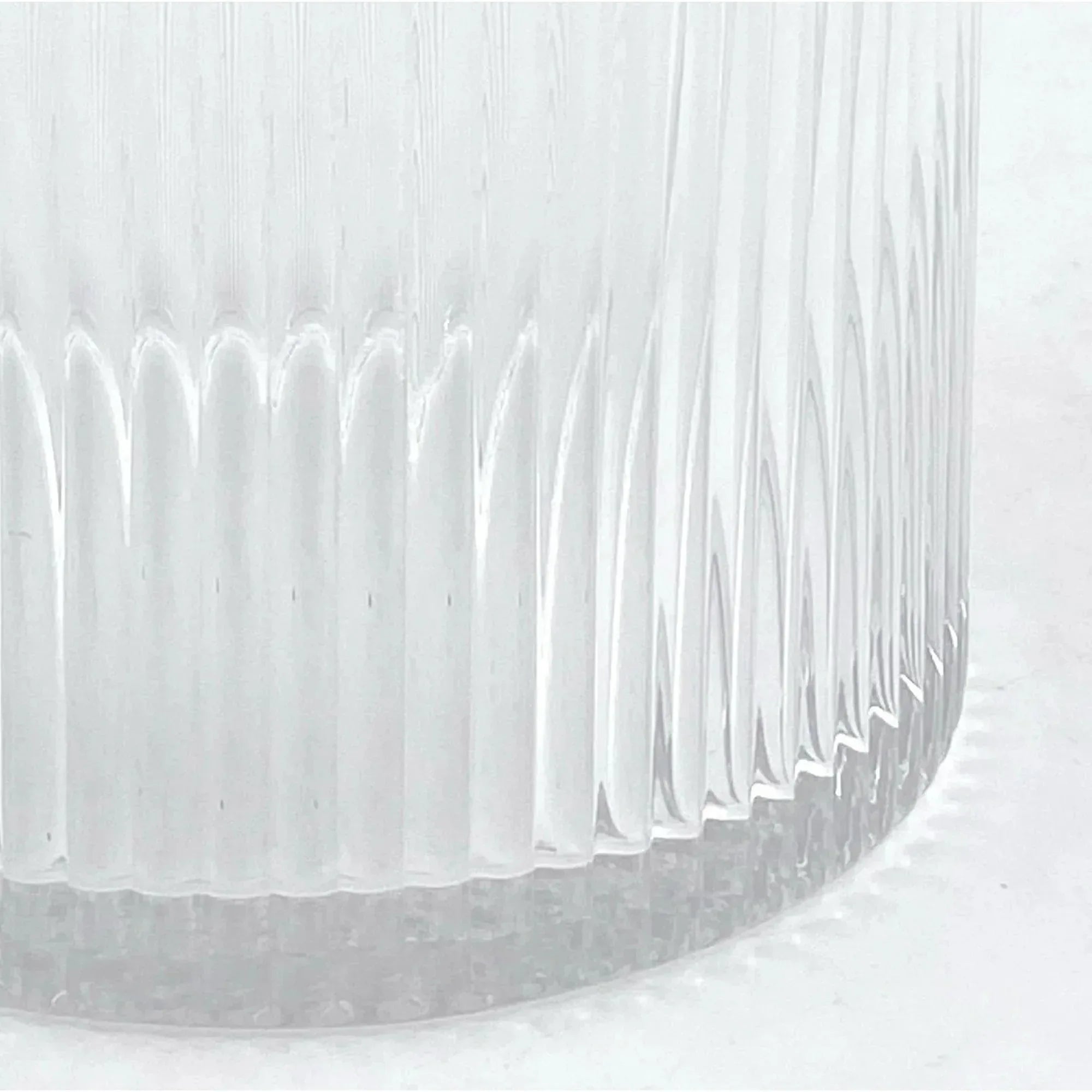 Better Homes & Gardens Glass Ribbed Hurricane Candle Holder, 5", Medium, Living Room - USA MEGA SHOP