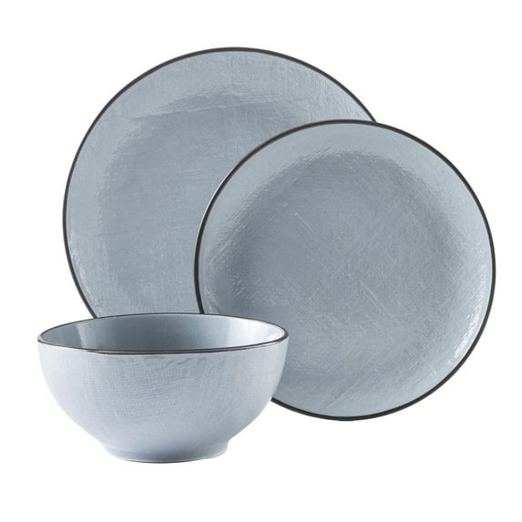 Better Homes & Gardens Stoneware Cream Murphy 12PC Dinnerware Set