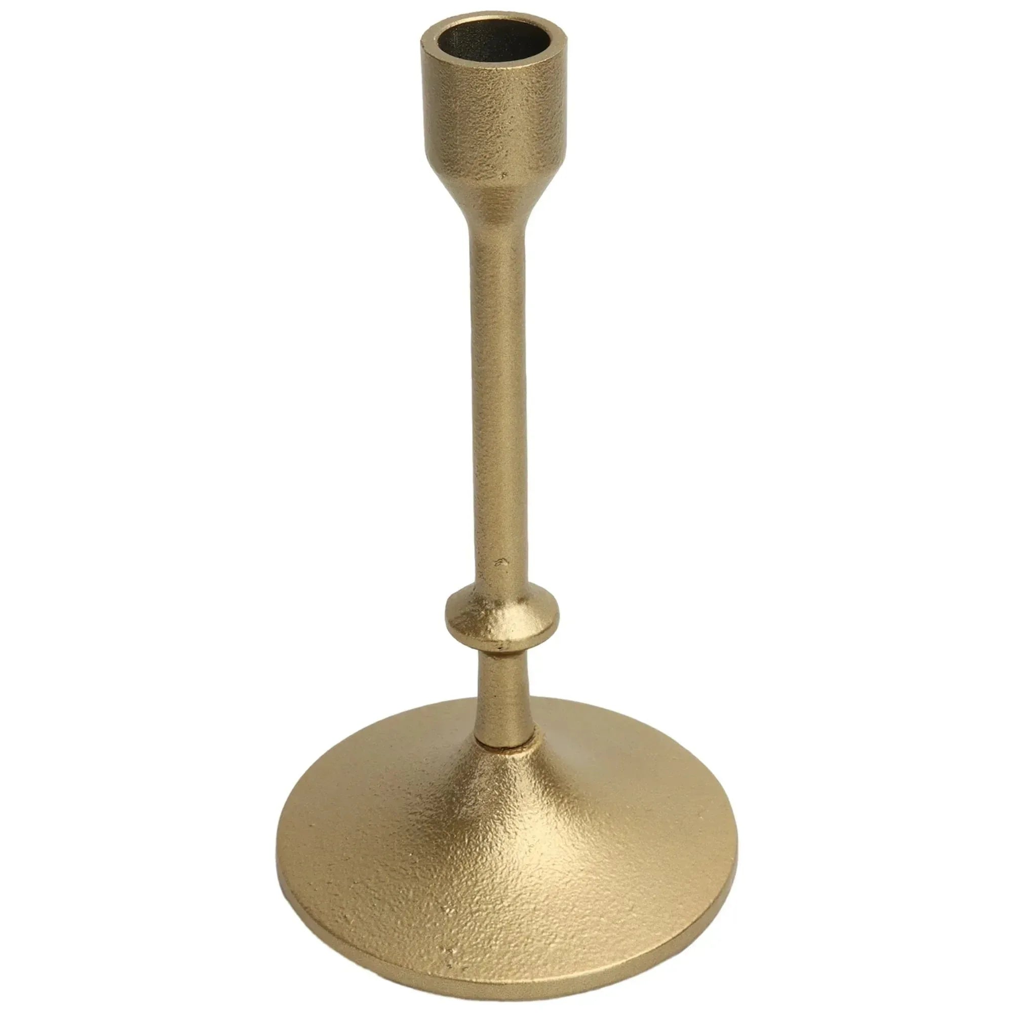 Better Homes & Gardens Gold Cast Iron Taper Candle Holder - USA MEGA SHOP