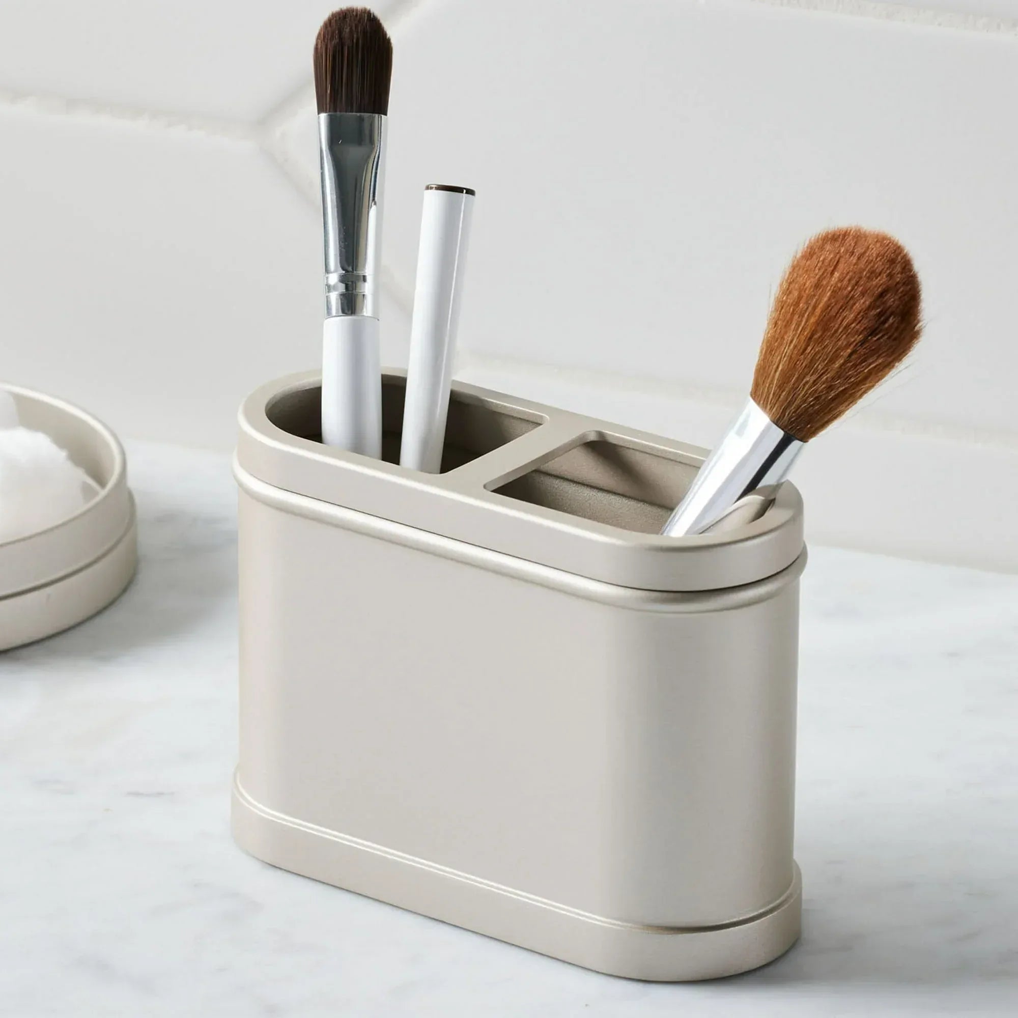Better Homes & Gardens Satin Nickel Metal Toothbrush Holder