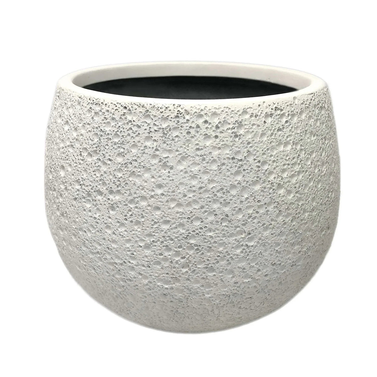 Better Homes and Gardens 13 inch Resin Moon Planter Luna Planter - Durable Weather-Resistant Pot