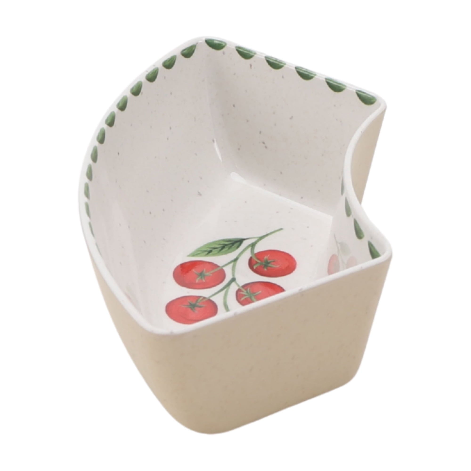 Better Homes and Gardens Floral Bamboo Melamine Chip and Dip Tray
