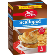 Betty Crocker scalloped casserole potatoes twin pack box, 8 oz