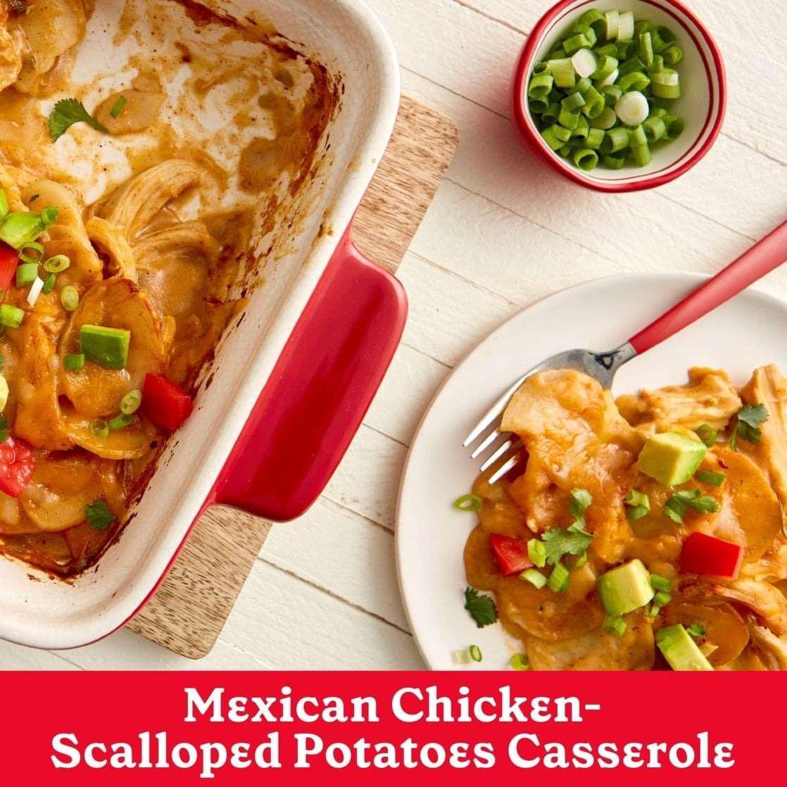 Betty Crocker Scalloped Casserole Potatoes, Made with Real Cheese, Twin Pack, 8 oz Box - USA MEGA SHOP