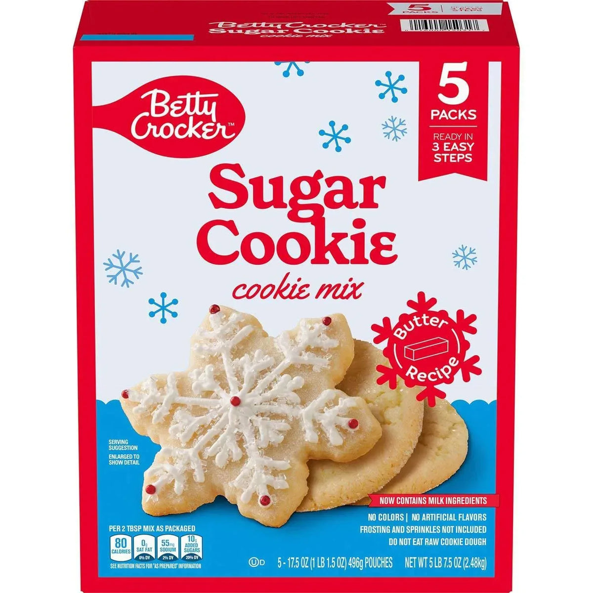 Betty Crocker Sugar Cookie Mix, 17.5 oz., 5 pk. - USA MEGA SHOP