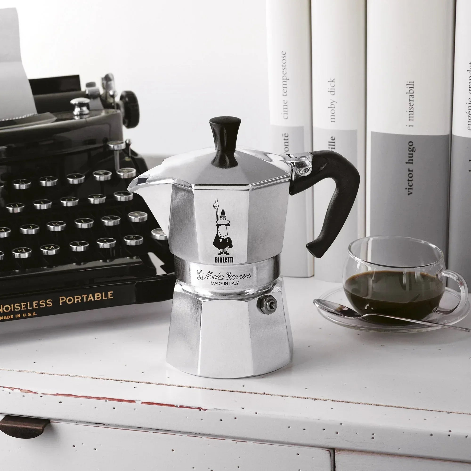 Bialetti Moka Stovetop Espresso Maker, 4-Cup