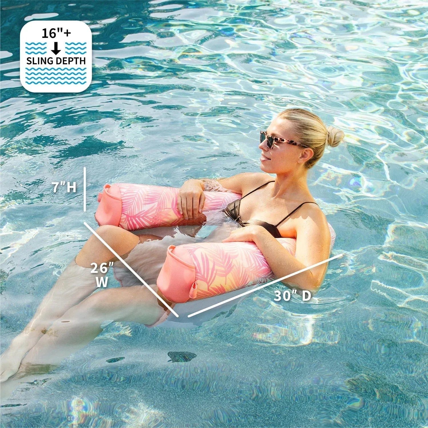 Big Joe Noodle Party Sling Pool Float