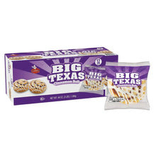 Cloverhill Big Texas cinnamon roll 12-pack box with single roll packet