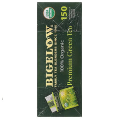Bigelow Tea Bags Premium 100% Organic Green Tea, Tea Bags, 150 ct.