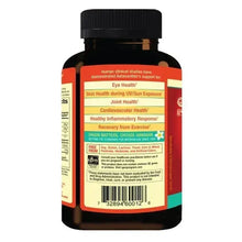BioAstin astaxanthin gummies bottle with black cap, back label directions