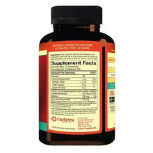 BioAstin astaxanthin gummies bottle with black cap, Supplement Facts panel