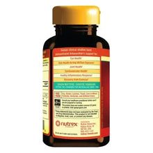 Astaxanthin soft gel bottle back label with health claims text