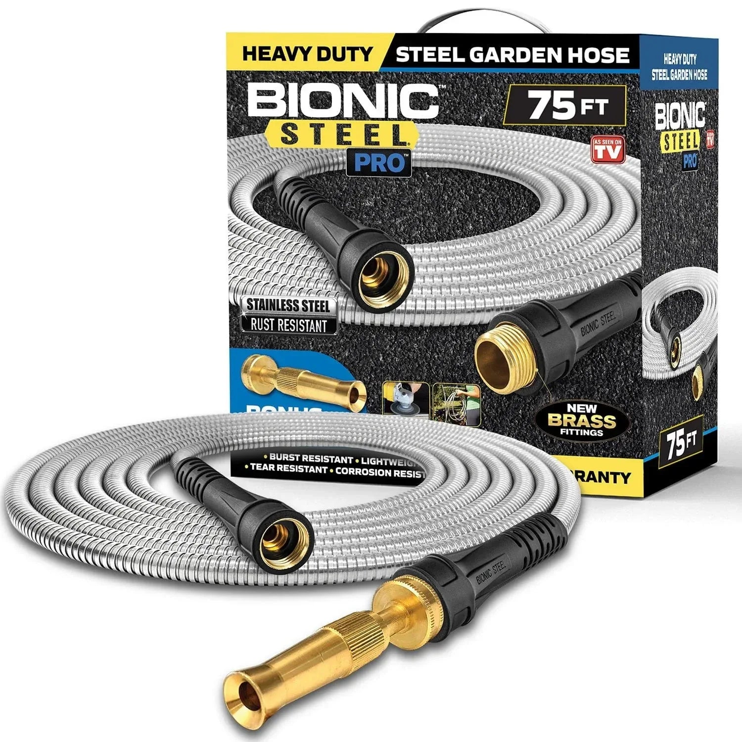 Bionic Steel Pro 75' Garden Hose