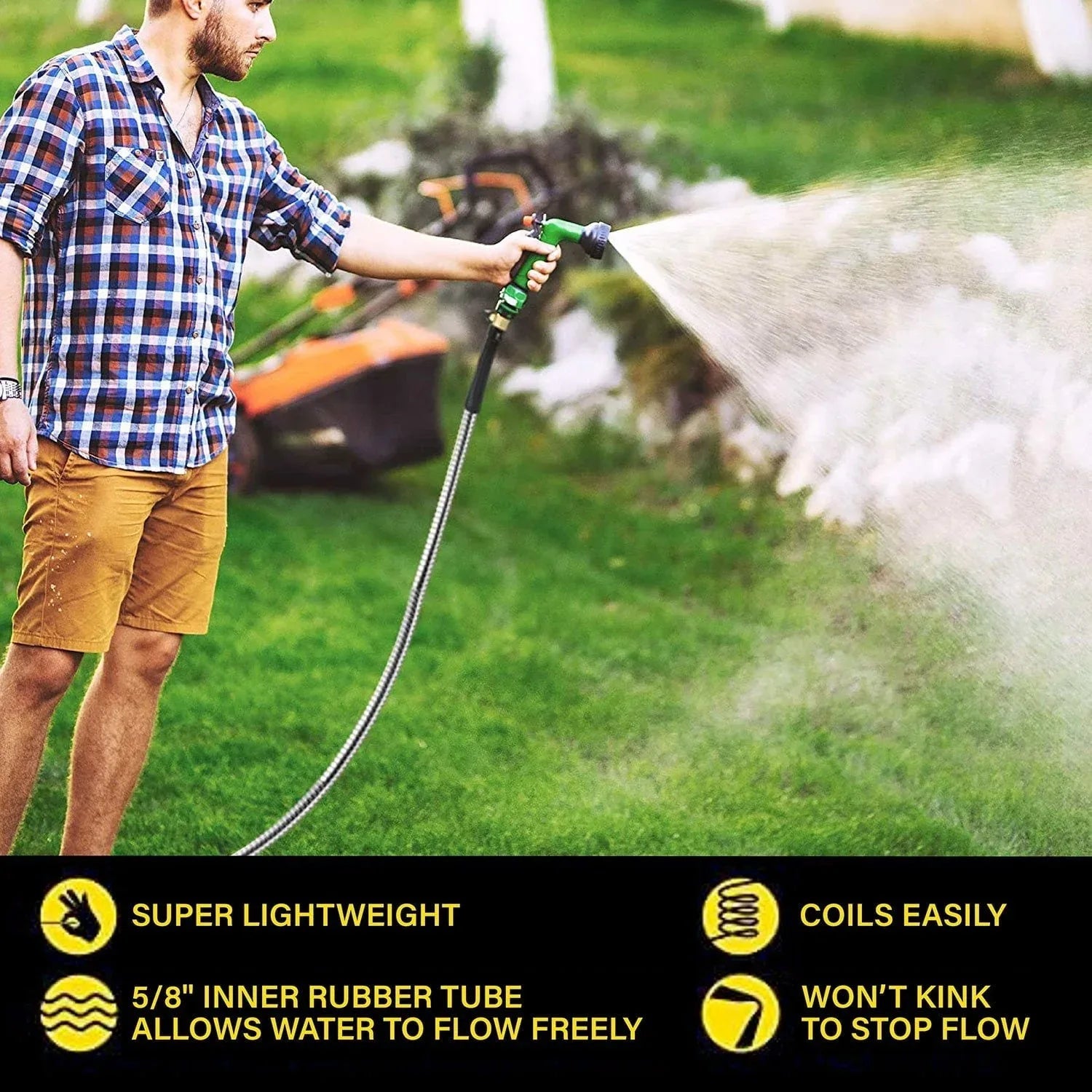 Bionic Steel Pro Garden Hose, 100'