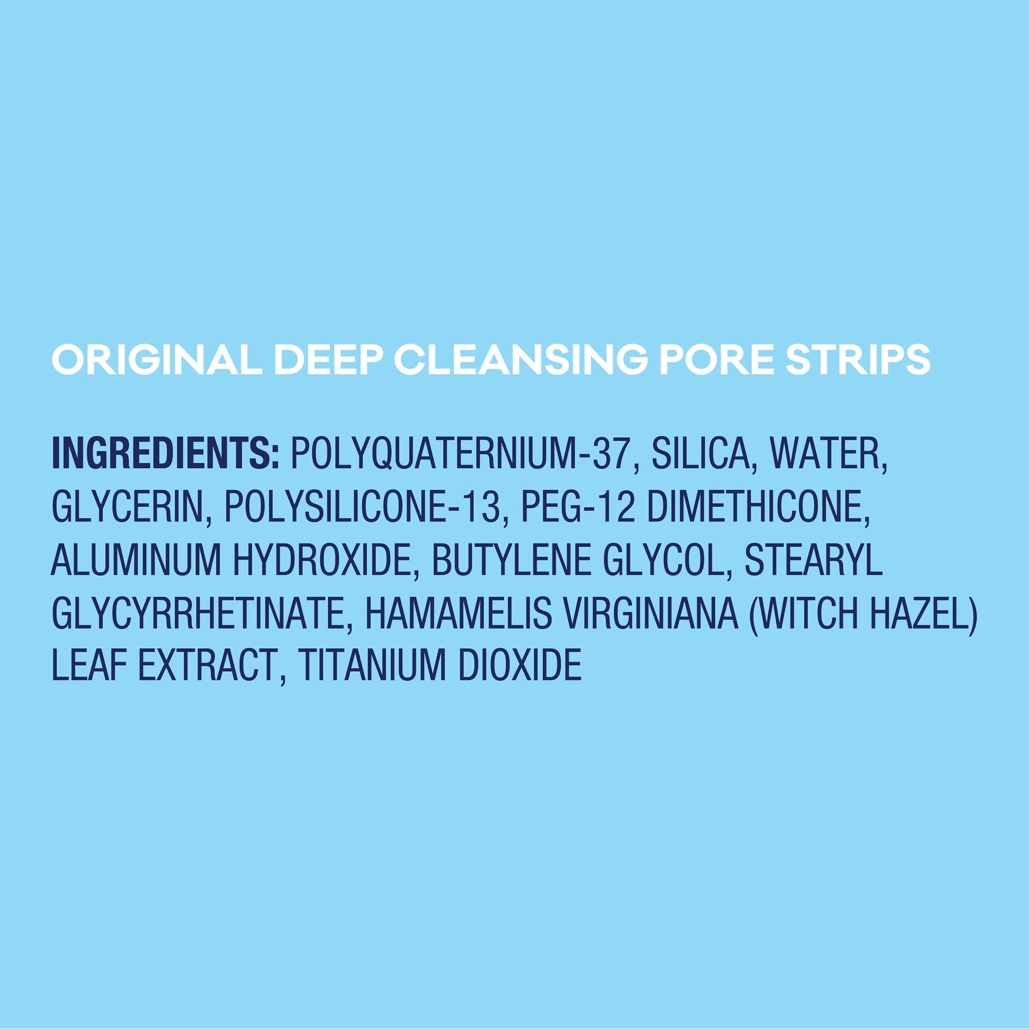 Biore Deep Cleansing Pore Nose Strips, Original, Blackhead Remover Strips, Oil Free, 14 Ct