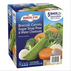 Birds Eye Steamfresh Broccoli, Carrots, Sugar Snap Peas & Water Chestnuts, 5 pk./10.8 oz. - USA MEGA SHOP