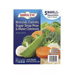 Birds Eye Steamfresh Broccoli, Carrots, Sugar Snap Peas & Water Chestnuts, 5 pk./10.8 oz.