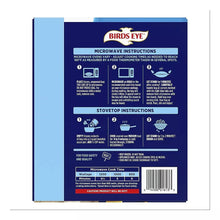 Frozen vegetable mix steamfresh box back panel with microwave and stovetop instructions