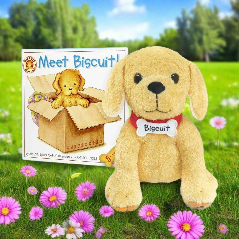 Biscuit the Little Yellow Puppy 10" Plush