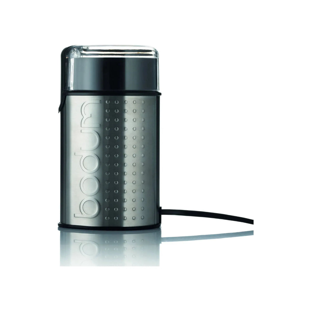 Bodum Bistro Stainless Steel Blade Electric Coffee Grinder, 7 inches, Black, New - USA MEGA SHOP