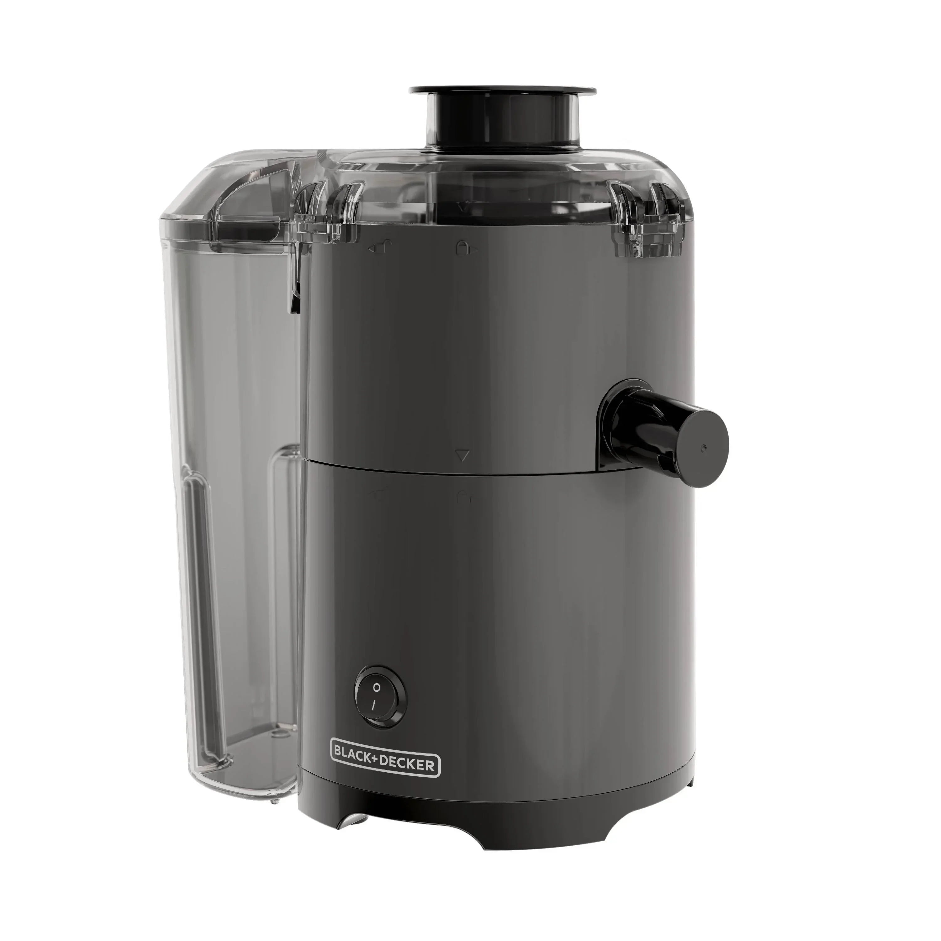 BLACK+DECKER Fruit & Vegetable Juicer Extractor, 400-Watt, Quiet, Black Plastic