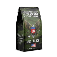 Black Rifle Coffee Company Just Black, Medium Roast, Ground Coffee,12 oz