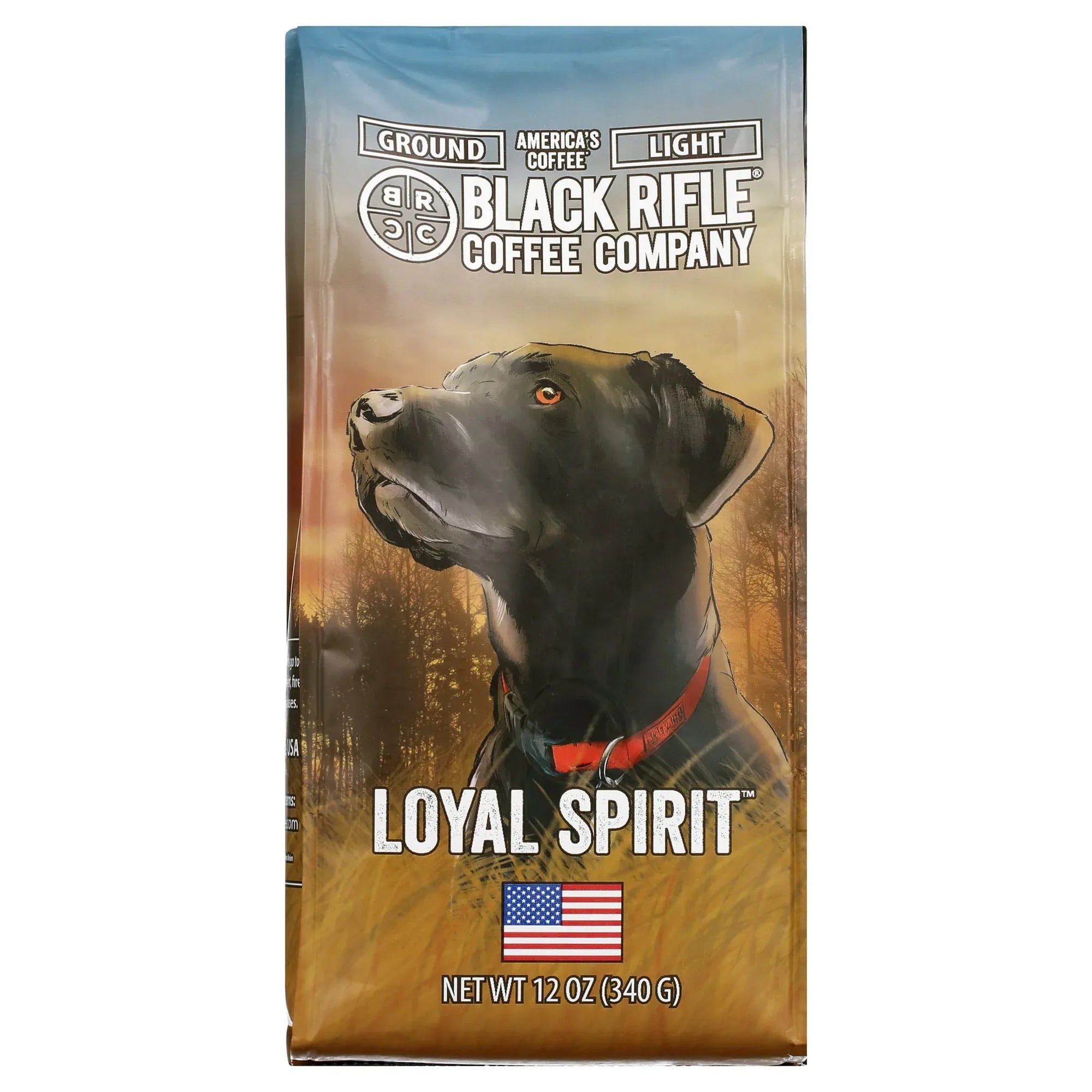 Black Rifle Coffee Company Just Black, Medium Roast, Ground Coffee,12 oz