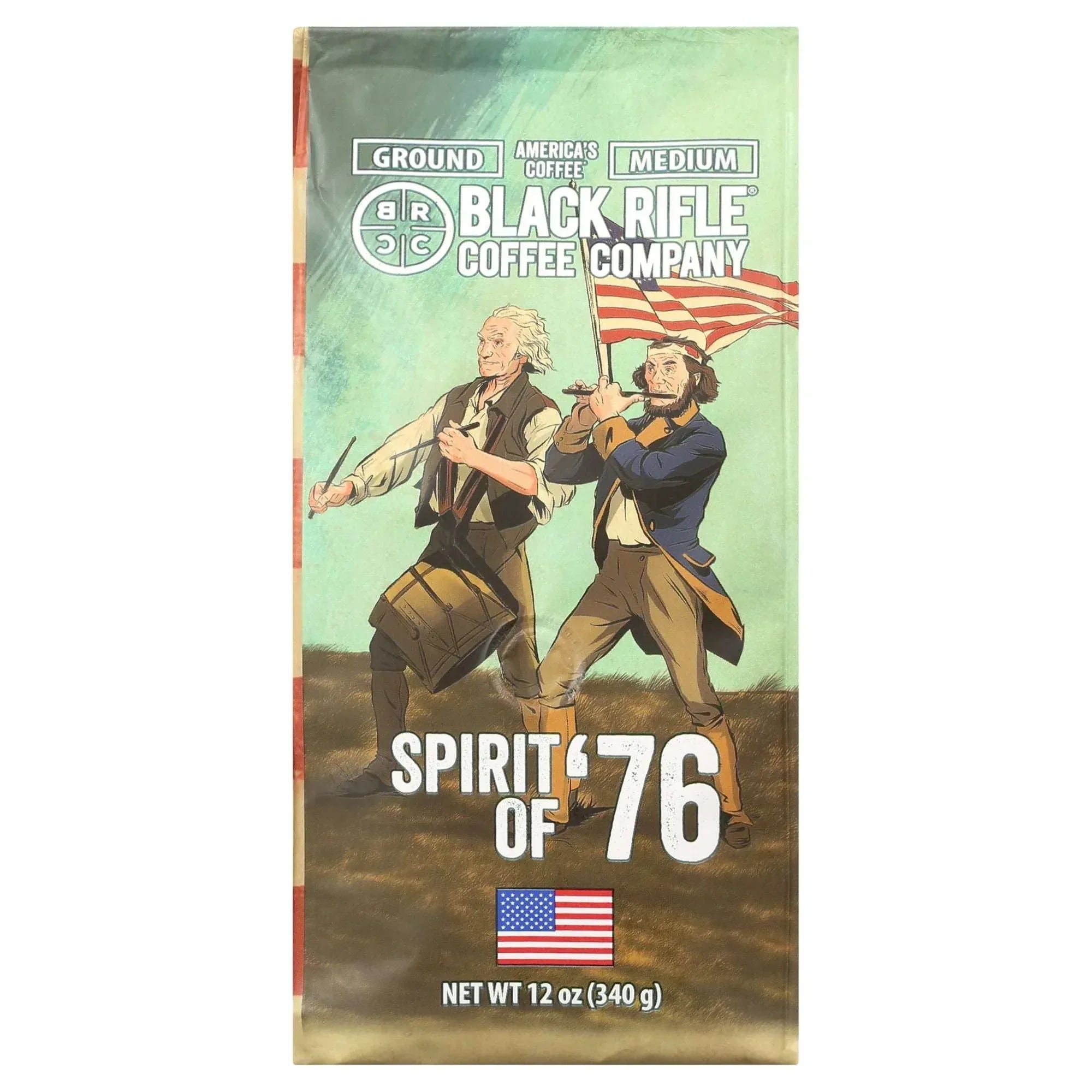 Black Rifle Coffee Company Loyal Spirit, Light Roast, Ground Coffee, 12 oz