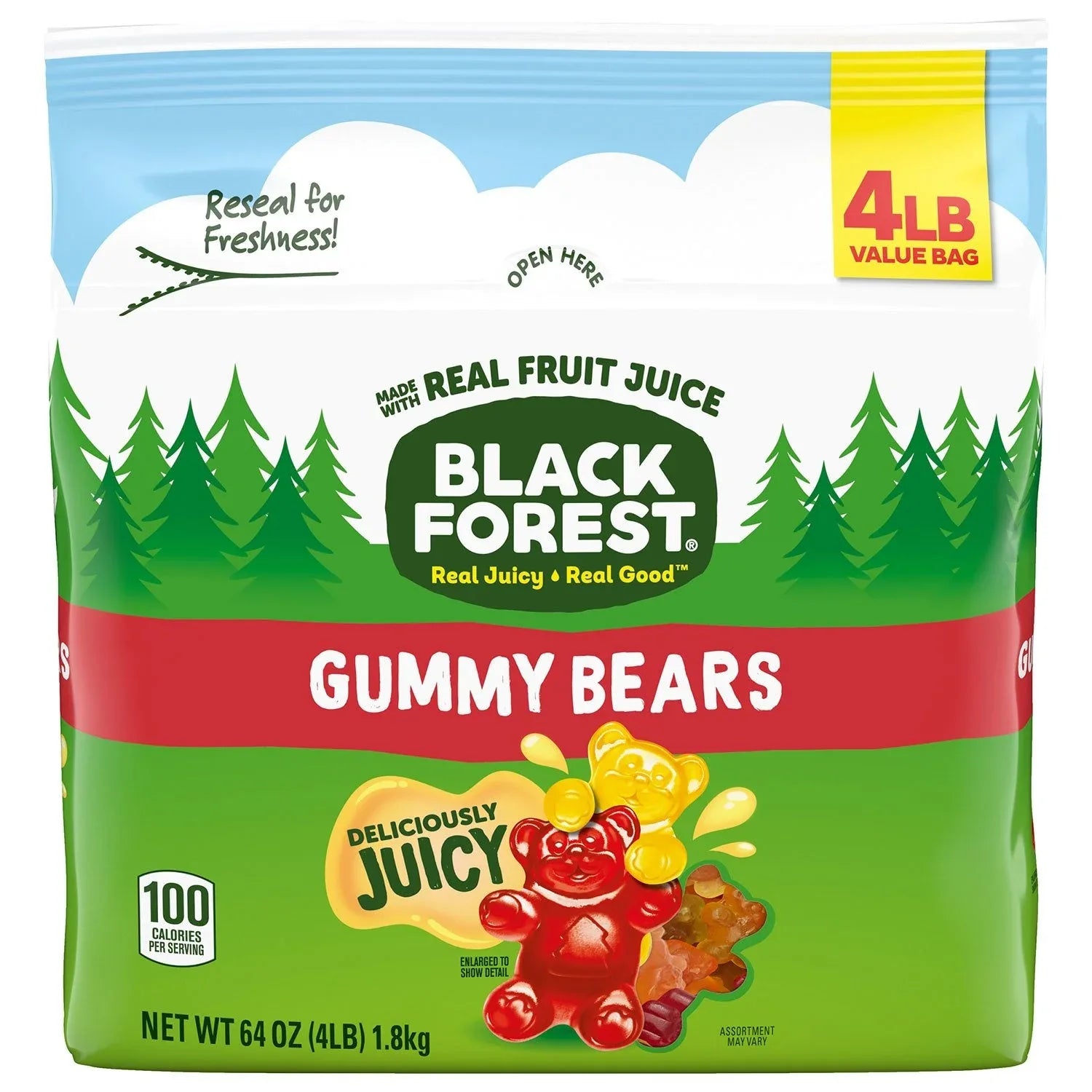 Black Forest Gummy Bears, 4 lbs. - USA MEGA SHOP