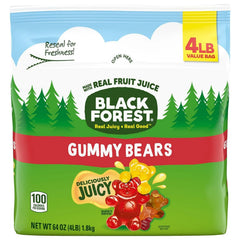 Black Forest Gummy Bears, 4 lbs. - USA MEGA SHOP