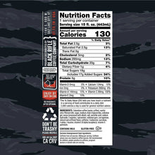Nutrition Facts panel for Espresso 300 Rich Mocha coffee, 15 fl oz can