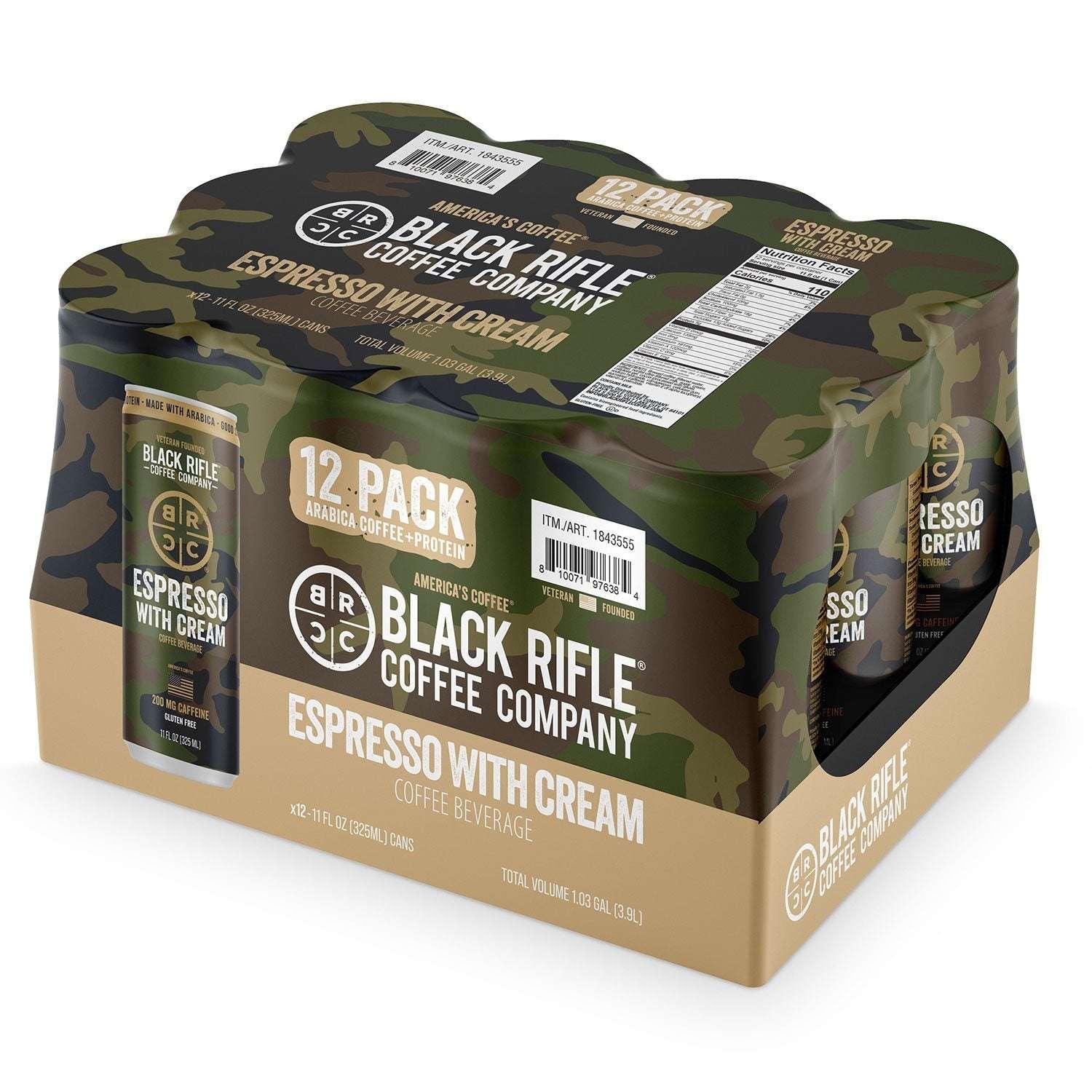 Black Rifle Coffee Company Espresso Cream 11 fl. oz., 12 pk.