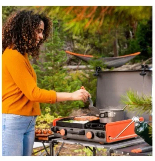 Blackstone Adventure Ready 14” Propane Camping Griddle with Side Burner