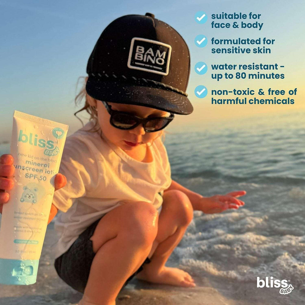 Bliss Baby Mineral Lotion & Stick, SPF 50, Sunscreen Set - USA MEGA SHOP