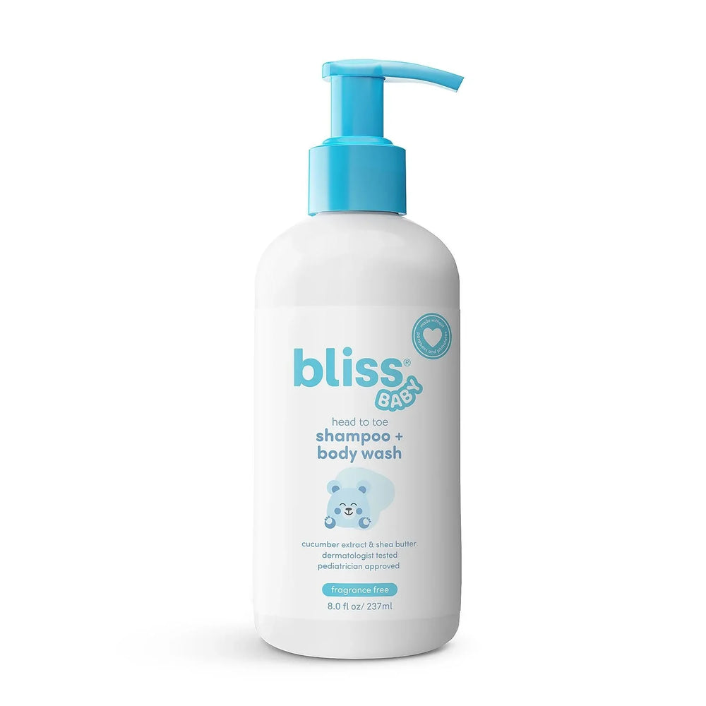 Bliss Baby Bath Bundle, 2-in-1 Shampoo + Body Wash & Lotion, 8 fl. oz., 2 pk. - USA MEGA SHOP