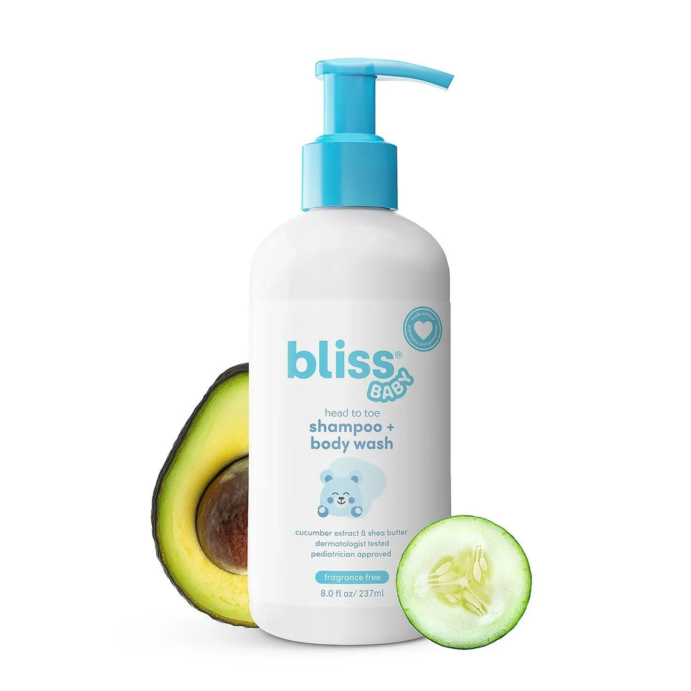 Bliss Baby Bath Bundle, 2-in-1 Shampoo + Body Wash & Lotion, 8 fl. oz., 2 pk. - USA MEGA SHOP