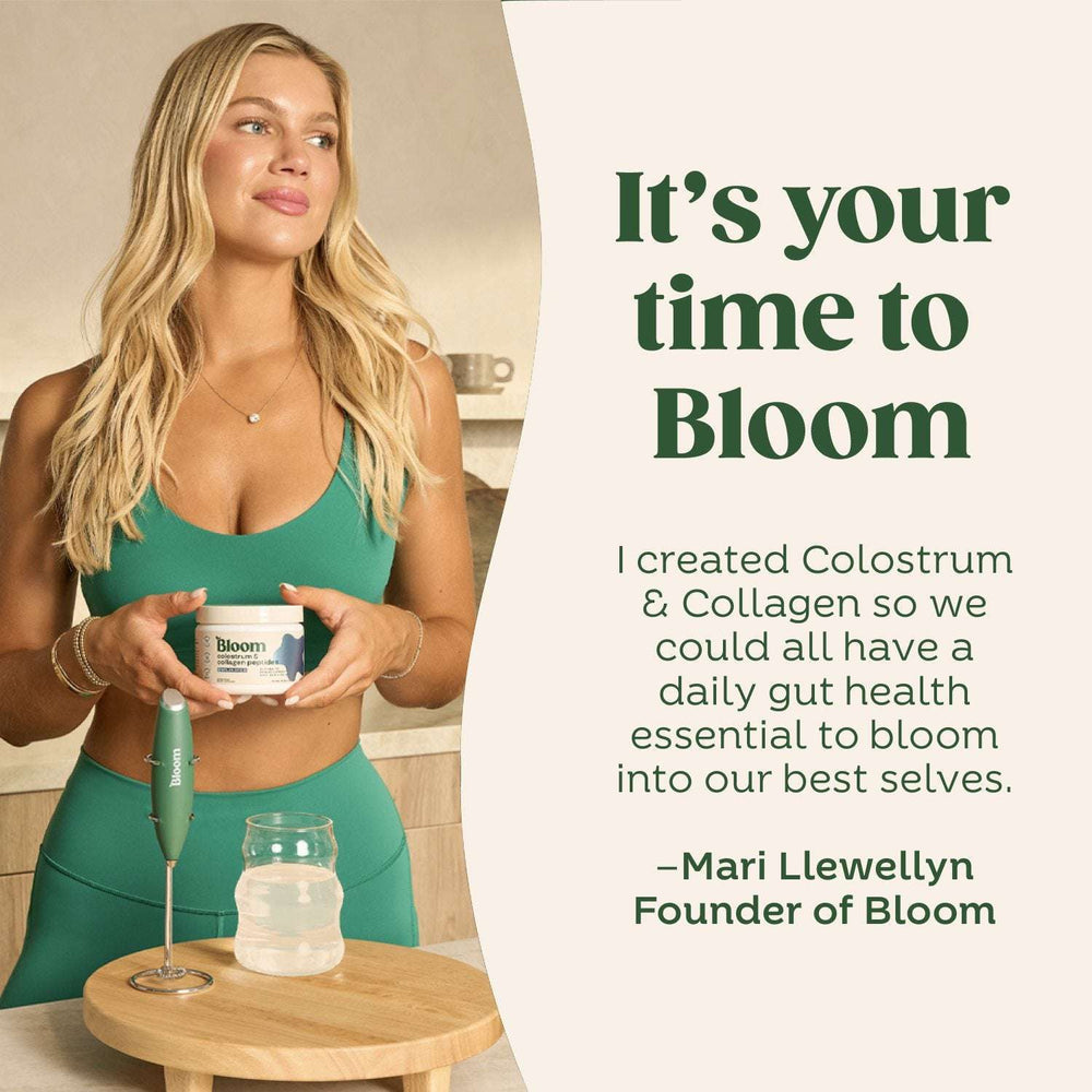 Bloom Nutrition Colostrum & Collagen Peptides, 0.64 lbs.