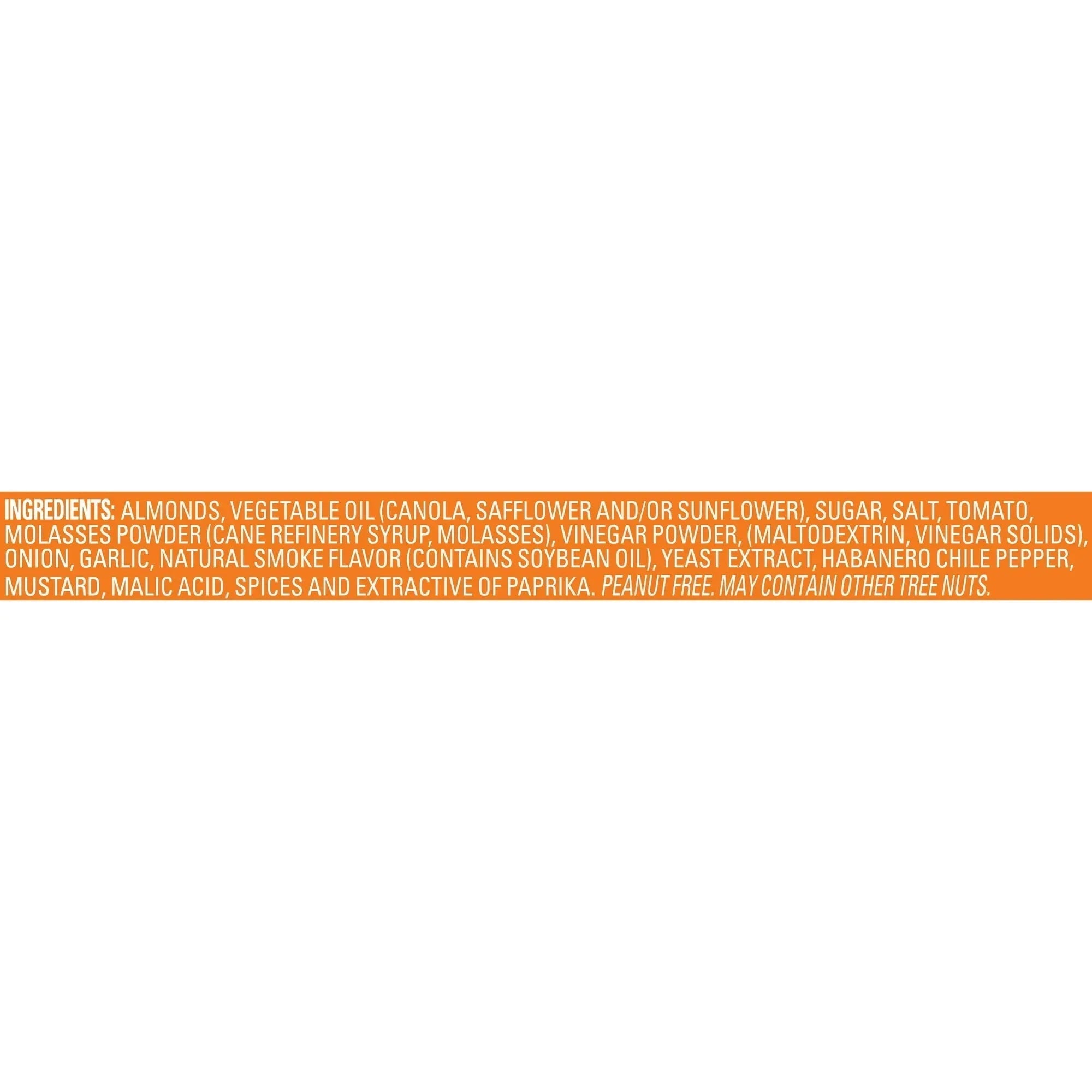 Blue Diamond Almonds, Habanero BBQ, 1.5 oz (Innerpack of 12)