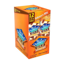 Blue Diamond Bold Habanero BBQ almond tubes multipack box, 12 count, 1.5 oz each