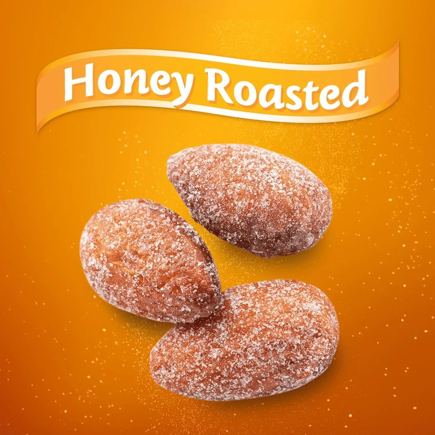 Blue Diamond Almonds Honey Roasted Flavored Snack Nuts perfect for snacking and on-the-go, 6 oz