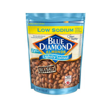 Lightly salted low sodium almond snack bag, 14 oz resealable pouch