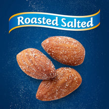 Roasted salted almonds with coarse seasoning