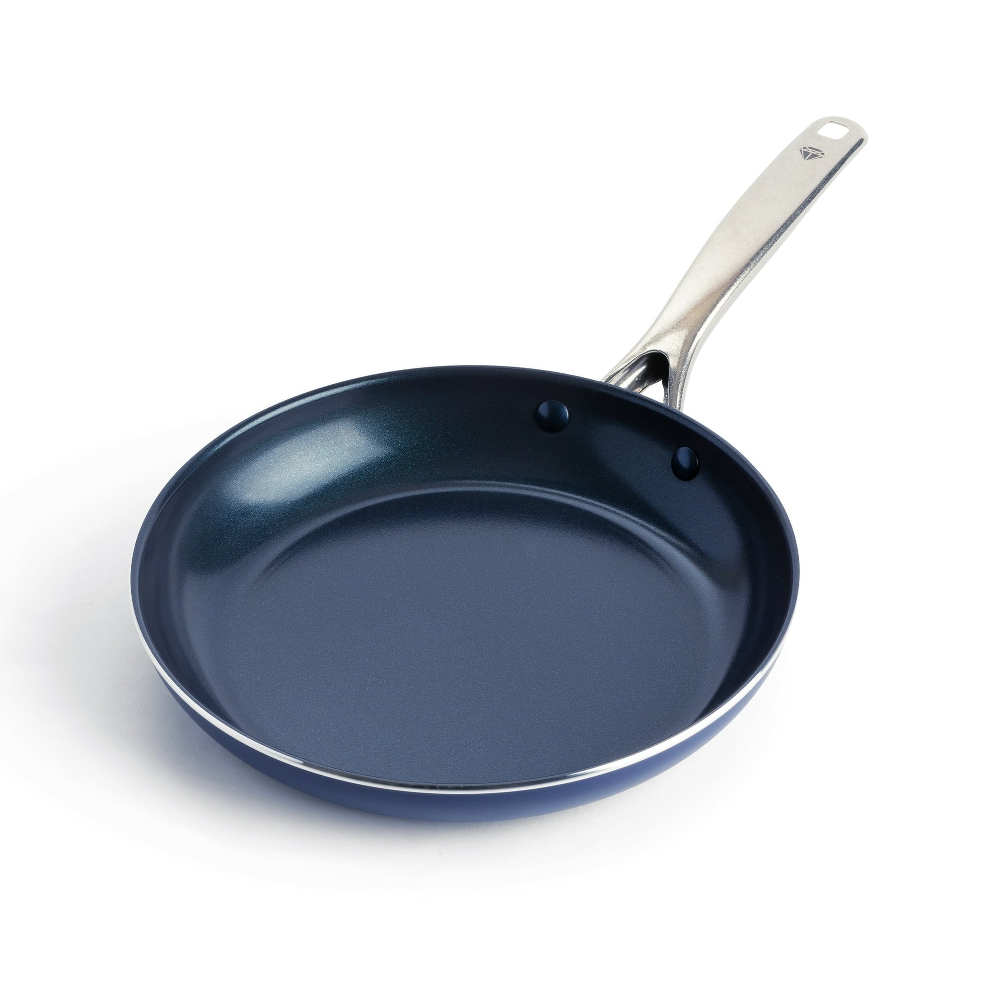 Blue Diamond 8â€³ Ceramic Nonstick Fry Pan with Spatula, Dishwasher Safe, Oven Safe, Metal Utensil Safe