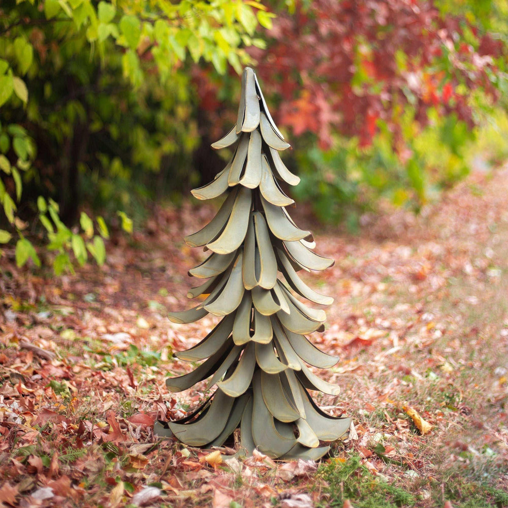 Blue Atlas Cedar Metal Garden Accent by Desert Steel - USA MEGA SHOP