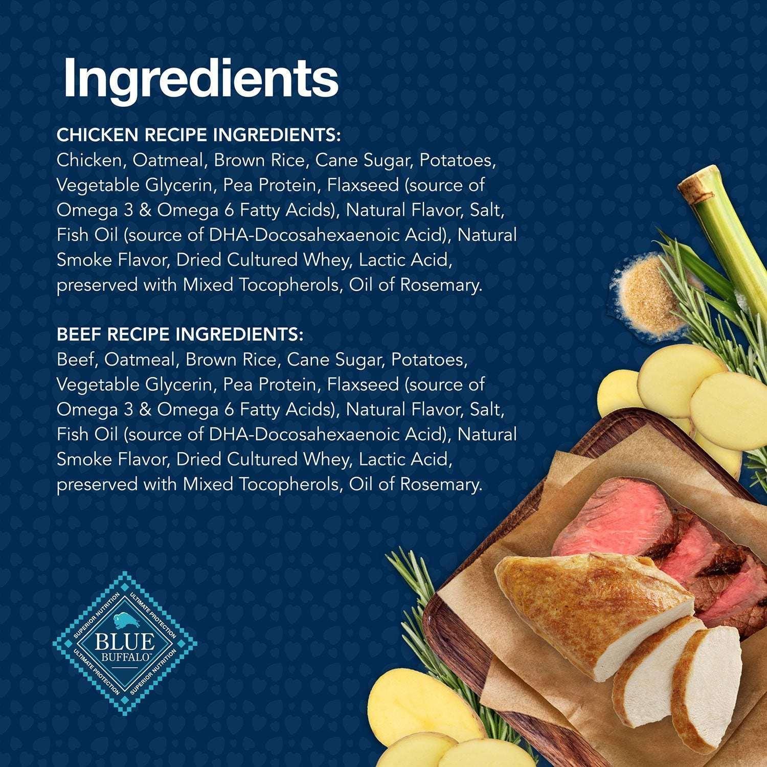 Blue Buffalo Blue Bits Chicken and Beef Variety Pack, Soft-Moist Training Treats, 11 oz., 2 ct.