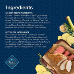 Blue Buffalo Blue Bits Chicken and Beef Variety Pack, Soft-Moist Training Treats, 11 oz., 2 ct.