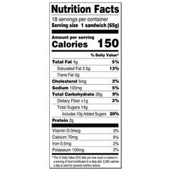 Blue Bunny Simply Vanilla Frozen Dessert Ice Cream Sandwiches, 18 ct. - USA MEGA SHOP