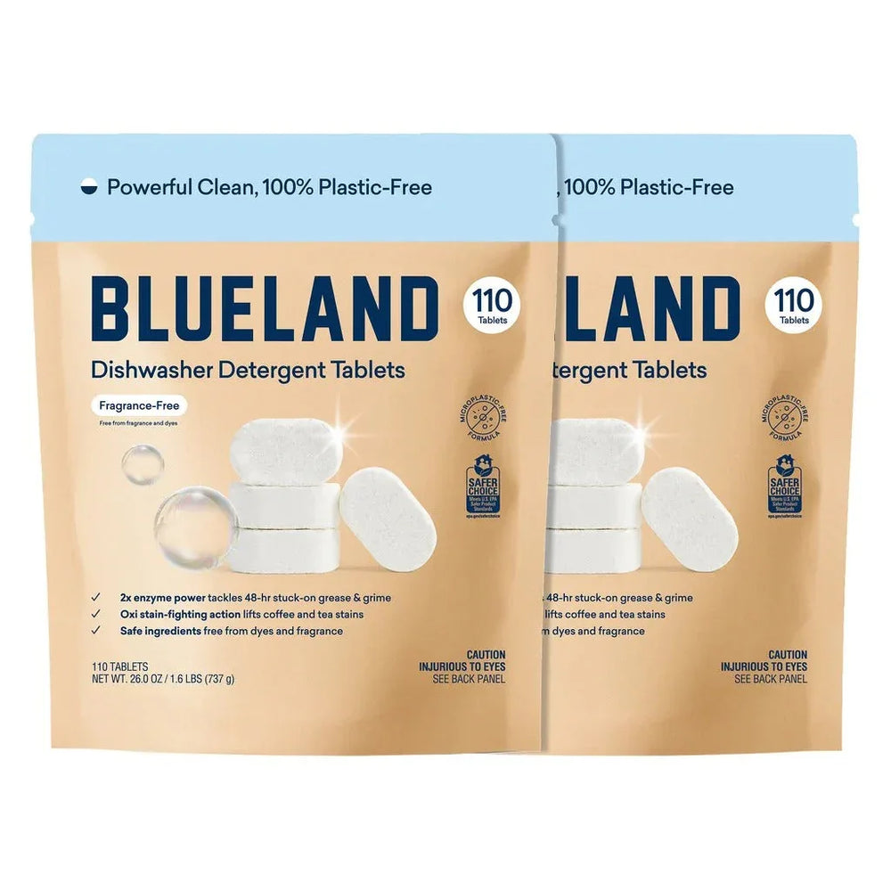 Blueland Dishwasher Detergent Tablets, Fragrance-Free, 220-count - USA MEGA SHOP